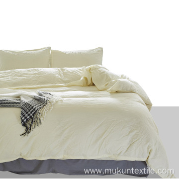 Dyeing washed cotton duvet cover set bedding